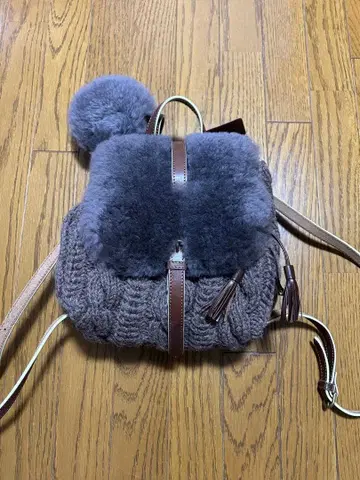 muku 니트 편 백팩