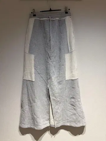 새상품 SLY 롱 스커트 맨투맨 스커트 그레이