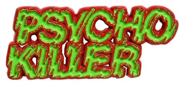 KHONKA KLUB/Talking Heads / 사이코 킬러 핀 배지