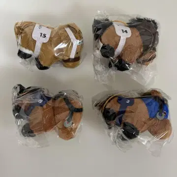 서러브레드 컬렉션 쁘띠 봉제 인형 7 4종