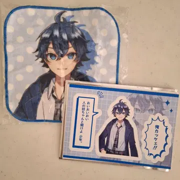 컬러풀 피치 나오키리 뮤지엄 전시회 마그넷 시트 미니 타월