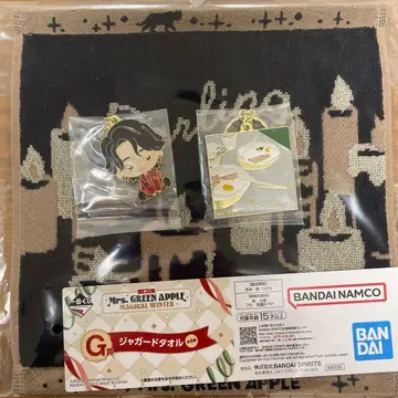 제일복권 Mrs. GREEN APPLE 메탈 참 오오모리 자카드 타월
