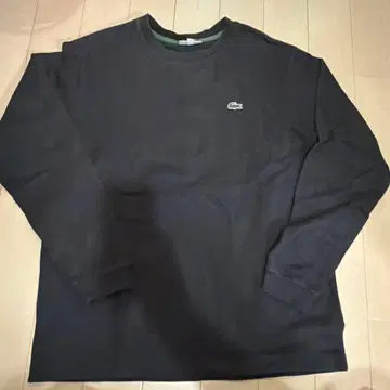 LACOSTE 블랙 롱T US M 사이즈