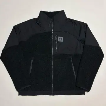 언더 아머 블랙 플리스 자켓
