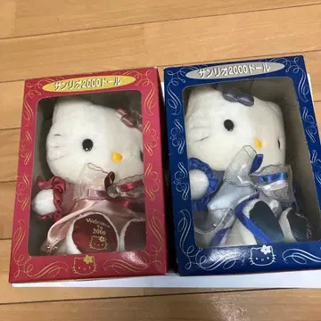 산리오 2000 인형 키티 2개 세트