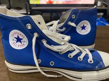 새상품급 CONVERSE ALL STAR 파란색 스니커즈