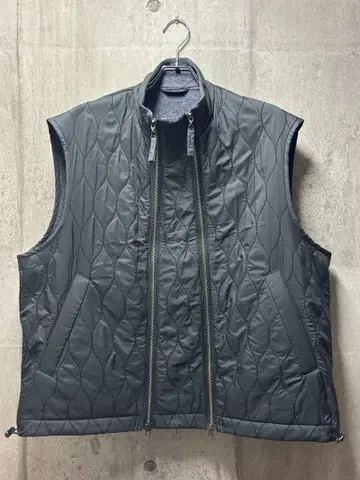 22AW Ujoh 우지 더블 지퍼 퀼팅 베스트 2