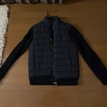 BLACK LABEL 네이비 다운 자켓