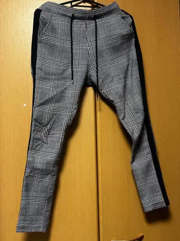 아담스 저글러 체크 바지