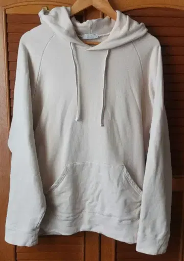 어반 리서치 써니 라벨 후드티 아이보리