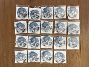 코론 하늘색 엔드롤 특전 캔뱃지