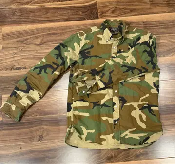 BEAMS 카모 패턴 긴팔 셔츠 L 사이즈