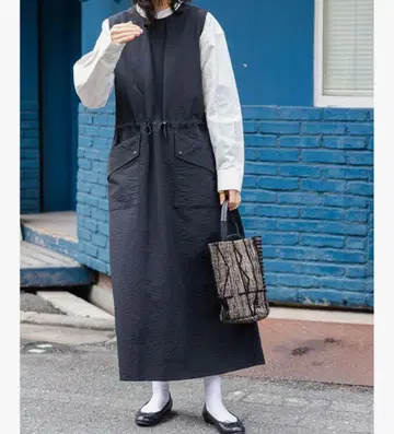 Urban Research FORK&SPOON 드로 코드 원피스