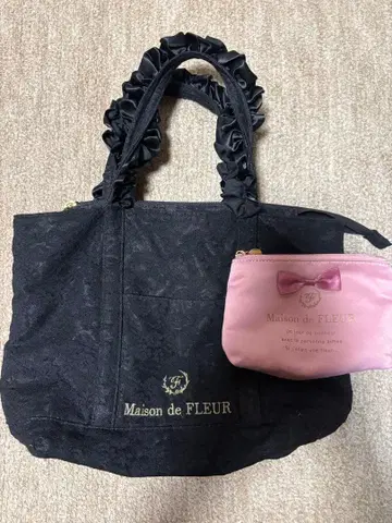 Maison de FLEUR 토트백 파우치