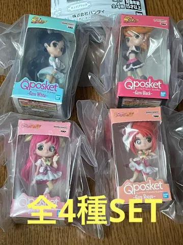 프리큐어 올스타즈 Qposket 미니어처 컬렉션 전 4종 SET