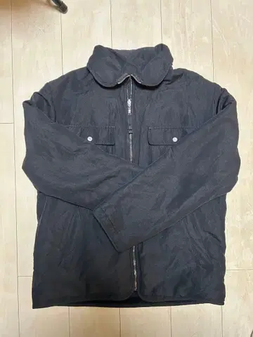 블랙 리버서블 자켓 cp company
