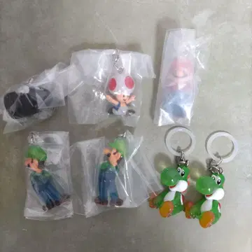 슈퍼 마리오 가챠 메지루시 액세서리 7개 세트