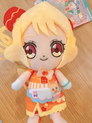 딜셔스 프리큐어 큐어 프렌즈 봉제 인형 큐어얌얌