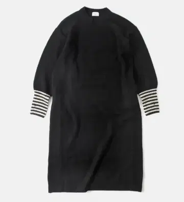 새상품 siro 니트 원피스 블랙 보더