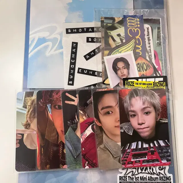 라이즈 콜렉트북 앨범 원빈 증사 포카 풀세트