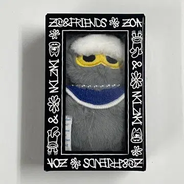 ZO&FRIENDS ZOA 봉제 인형 키링 미개봉 새상품
