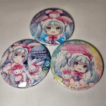 SNOW MIKU HELLO KITTY 유키 미쿠 헬로키티 캔 마그넷