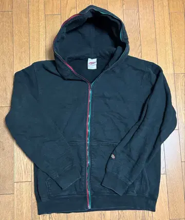 MASTERPIECE 지퍼 후드티 블랙 사이즈 XL