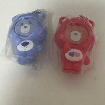 케어베어 사진 프레임 마스코트