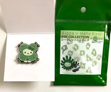 오사카 만박 일본관 한정판 모 키티 핀 배지 산리오 미사용 시아와세모