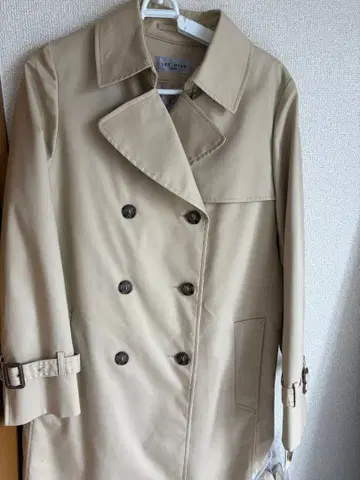 LES MUES 베이지 트렌치코트 취업 활용 코트