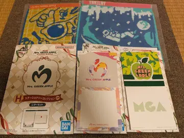 제일복권 Mrs. GREEN APPLE G상 타월 H상 문구류