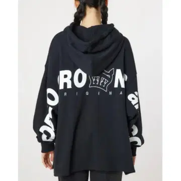 [ RODEO CROWNS WIDE BOWL ] 오버 빅 로고 후드티