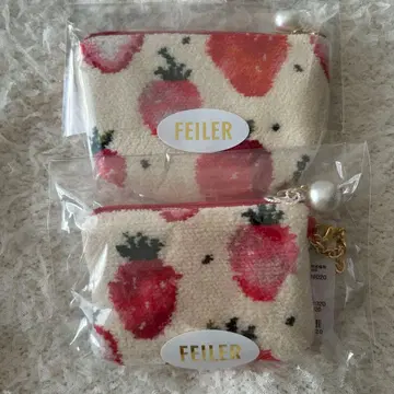 [ 새상품 미개봉 ] FEILER 스트로베리 도트 세트 판매