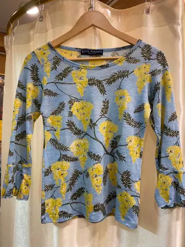 KEITA MARUYAMA 플라워 프린트 상의