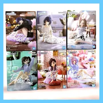 아이돌 마스터 Relax time 피규어 모음 6개