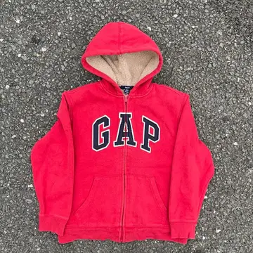gap archive 00s 지퍼 후드티 헤이세이 갸루 y2k 빨간색