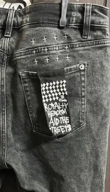 ksubi 슬림핏 데님 청바지 정품