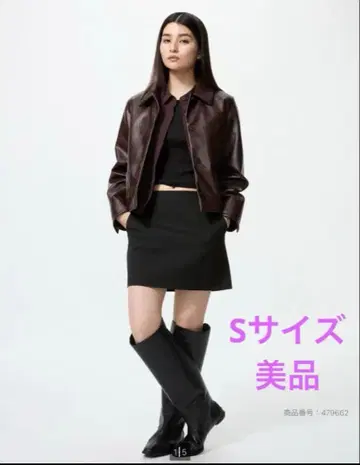 UNIQLO 블랙 스코트 S 사이즈