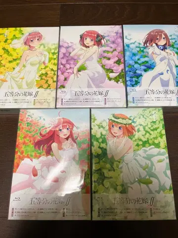 [ 새상품 미개봉 ] 5등분의 신부 2기 Blu-ray 세트