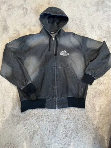 atmark 지퍼 후드티