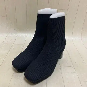 [ 미사용 새상품 ] mysty woman 리브 니트 숏부츠