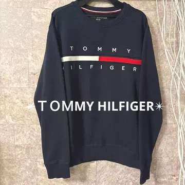 새상품급! [ TOMMY HILFIGER ] 맨투맨 트레이닝복 네이비 L