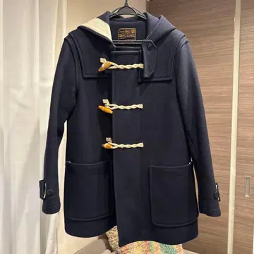 CROWN QUALITY 더플 코트 38 네이비