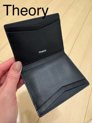 Theory 블랙 카드 케이스