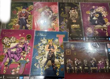 제일복권 죠죠월드 죠죠 I상 클리어 포스터 컴플리트