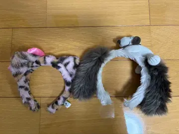 유니버셜 USJ 2개 세트 머리띠, 키티와 스누피 SNOOPY