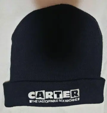 [투어 굿즈] 카터 USM 자수 로고 니트 모자