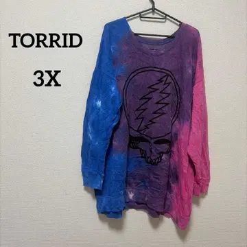 TORRID [ 3X ] 타이다이 긴팔 티셔츠 택 포함
