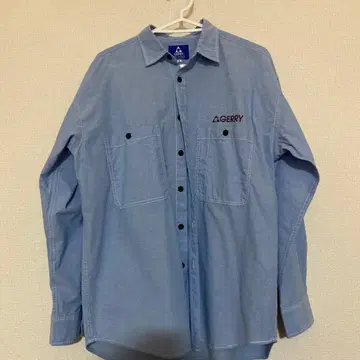 GERRY 긴팔 셔츠 M 라이트 블루