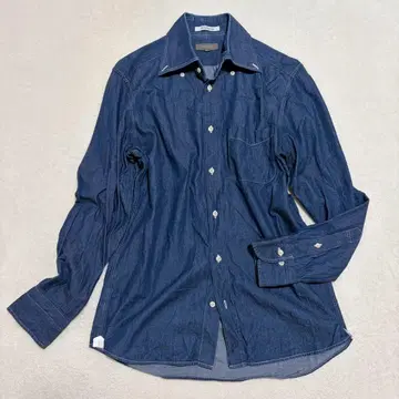 필드 드림 데님 셔츠 버튼 다운 코튼 100% 캐주얼 M